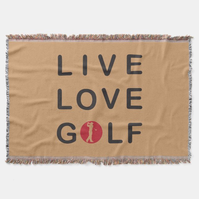 golftäcke. filt (Framsidan)