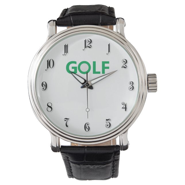 Golftecken Armbandsur (Framsida)