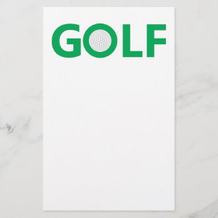 Golftecken Flygblad