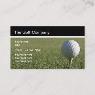 Golftema Visitkort