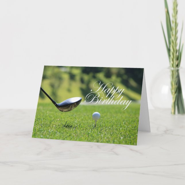 Golftid Kort (Framsida)