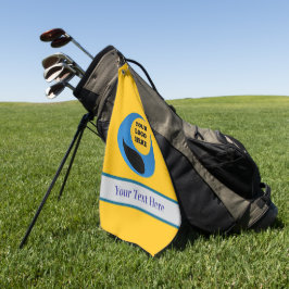 GolfTowel med anpassningsbar Personlig med Logotyp