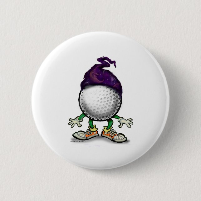 Golftrollkarl Knapp (Framsida)