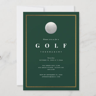 Golfturnering Inbjudningar