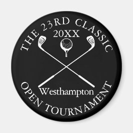 Golfturnering Klassisk Elegant Magnet