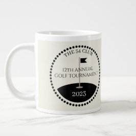 Golfturneringens klubbnamn jumbo mugg