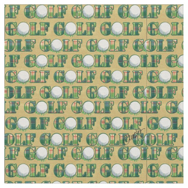 Golftyg Tyg (Närbild)