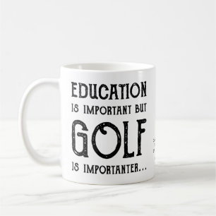 Golfutbildning Golfare Personlig Kaffemugg