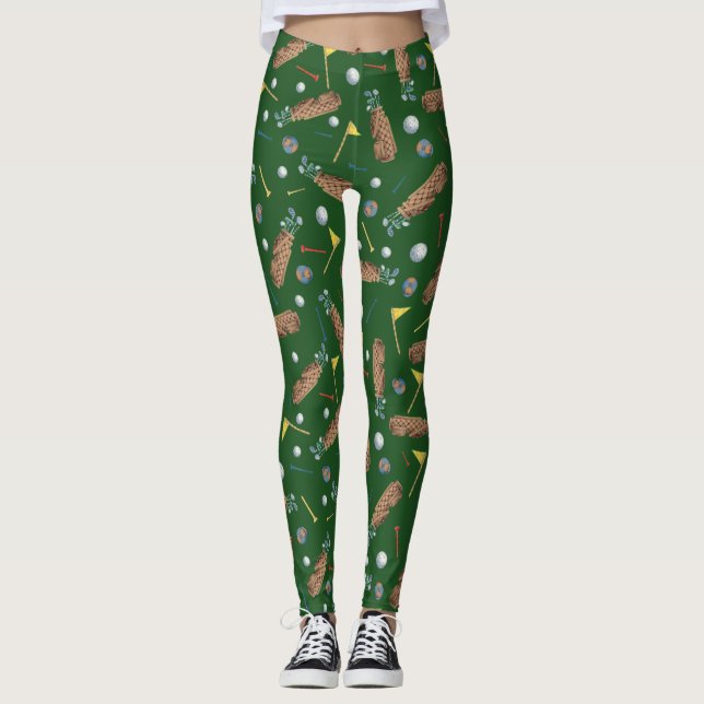Golfutrustning Leggings (Framsida)