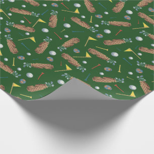 Golfutrustning Presentpapper