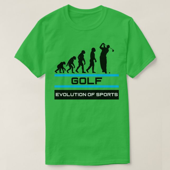 Golfutveckling av sport t shirt (Design framsida)