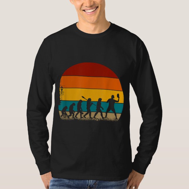 Golfutveckling för Retro-disk T Shirt (Framsida)