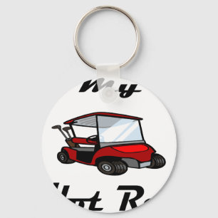 Golfvagn2 Nyckelring