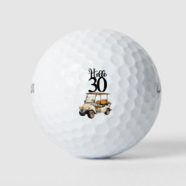 Golfvagn för 30års födelsedag Golfer
