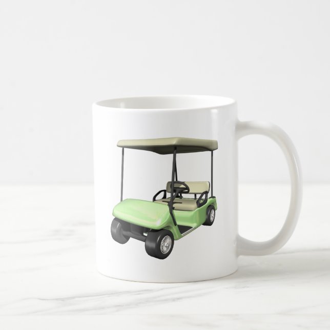 Golfvagn Kaffemugg (Höger)