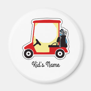 Golfvagn Magnet