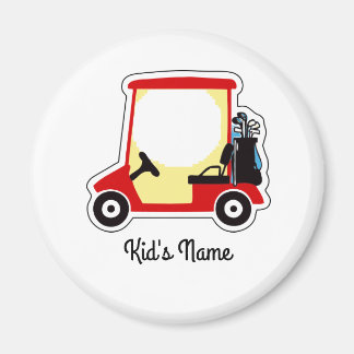 Golfvagn Magnet