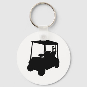 Golfvagn Nyckelring