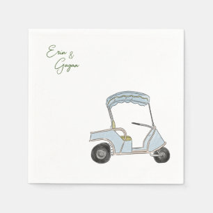 golfvagn pappersservett