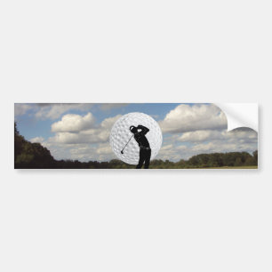 Golfvärld Bildekal
