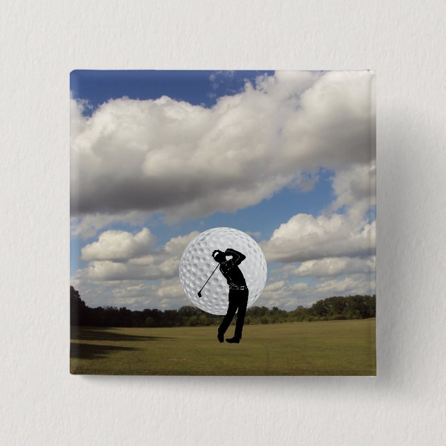 Golfvärld Knapp (Framsida)