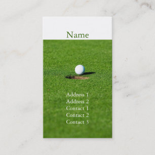 Golfvisitkort Visitkort