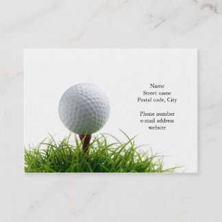 Golfvisitkort Visitkort