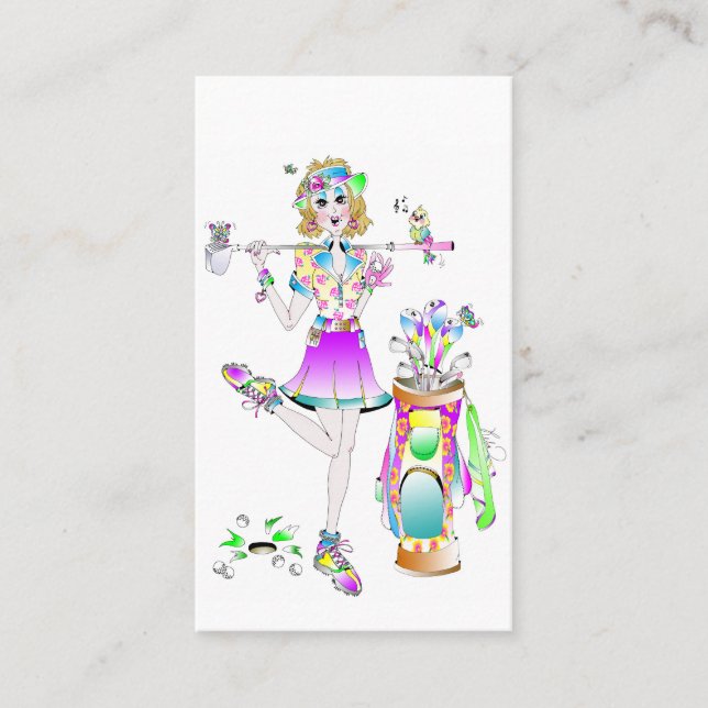 GOLFVISITKORT VISITKORT (Framsida)