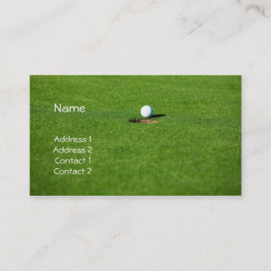 Golfvisitkort Visitkort