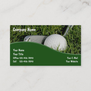 Golfvisitkortar Visitkort