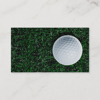 Golfvisitkortdesign Visitkort