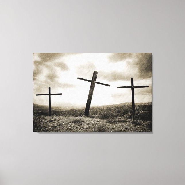 GOLGOTHA Canvas Art (Framsida)