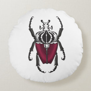Goliat beetle rund kudde