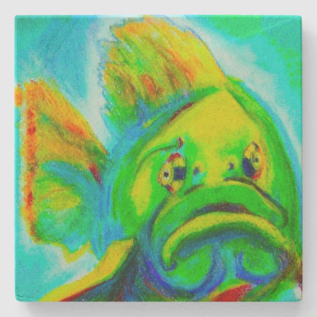 Goliat Grouper Sandstone Underlägg (Framsidan)