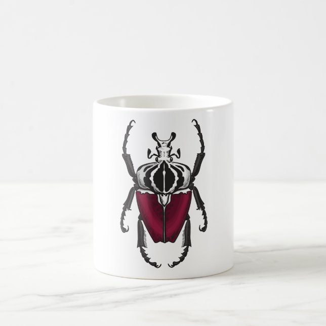 Goliath beetle kaffemugg (Center)