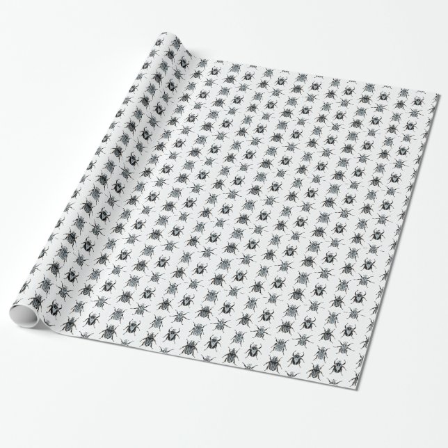 Goliath skalbaggar presentpapper (Utrullad)