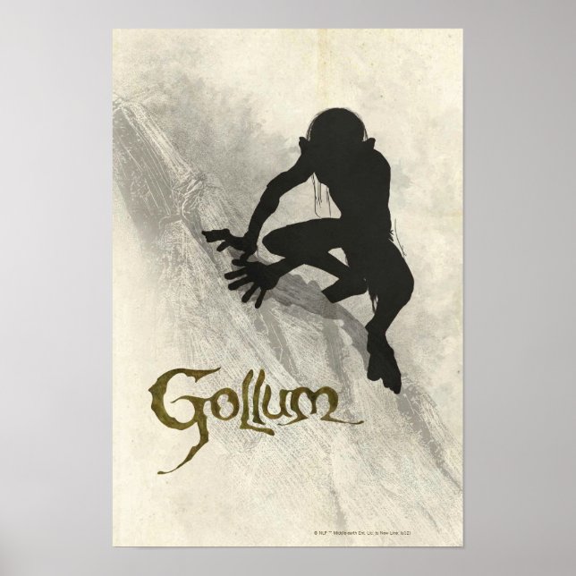 GOLLUM™ Concept-skiss Poster (Framsidan)