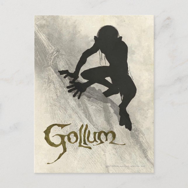 GOLLUM™ Concept-skiss Vykort (Framsida)