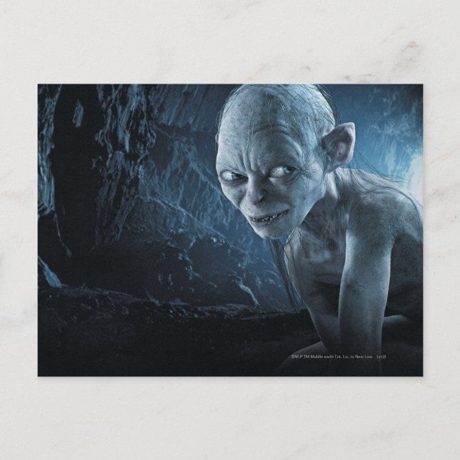 GOLLUM™ i Cave Vykort (Framsida)