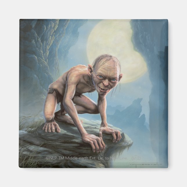 GOLLUM™ med Måne Magnet (Framsidan)