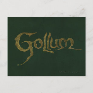 GOLLUM™ Namn - Texturerad Vykort