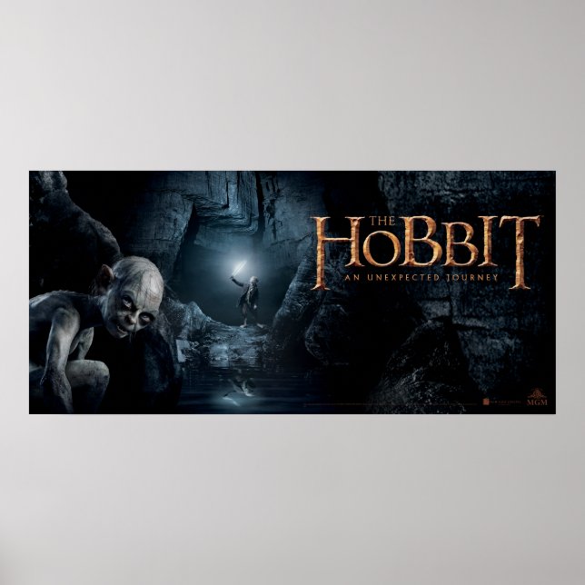 GOLLUM™ och BILBO BAGGINS™ Poster (Framsidan)