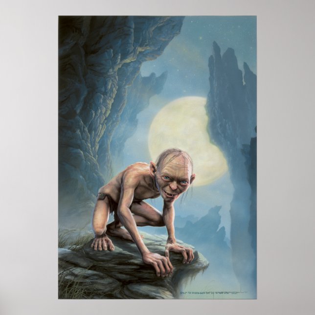 GOLLUM™ with Moon Poster (Framsidan)