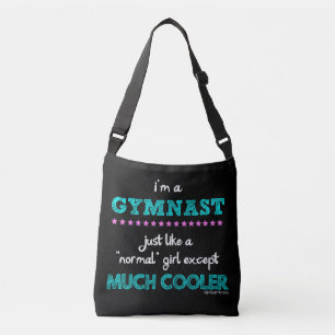 Golly flickor - I-förmiddag en gymnast Axelväska