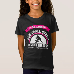 Golly flickor: Toppen enorm softballstjärna Tee Shirt