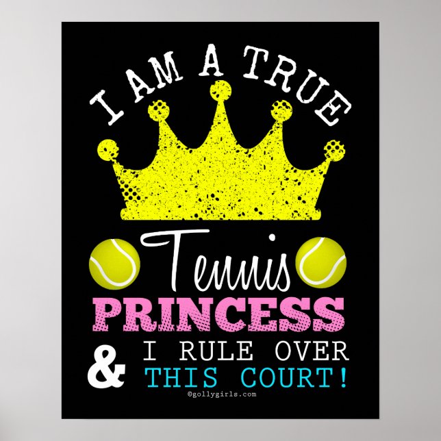 Golly Girls: Tennis Princess Rule over this Court Poster (Framsidan)