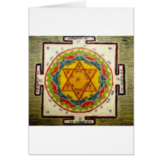 Goloka Yantra Hälsningskort
