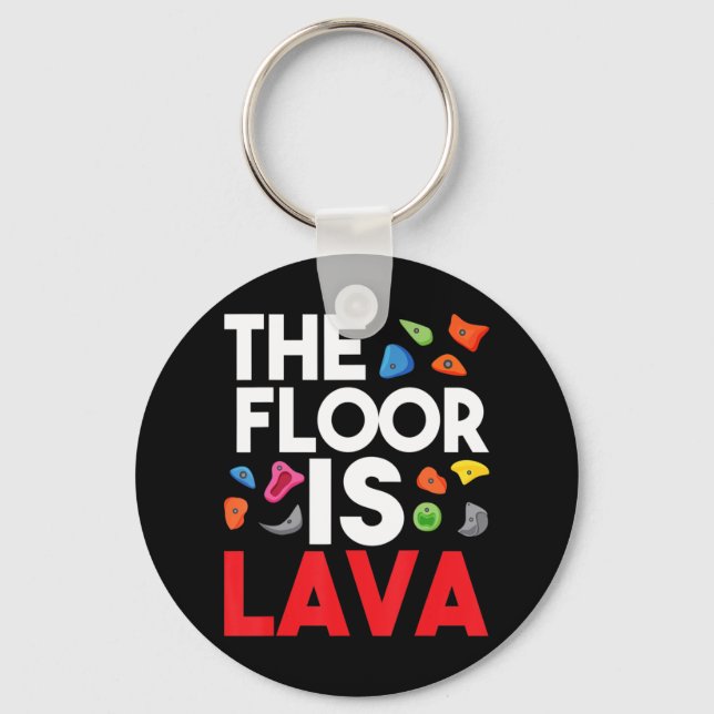 Golv är Lava Bouldering Wall Kliber Sten Cl Nyckelring (Framsida)