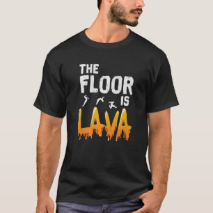 Golv är Lava Parkour T Shirt