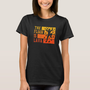 Golv är Lava Retro Kliber och Boulderer T Shirt